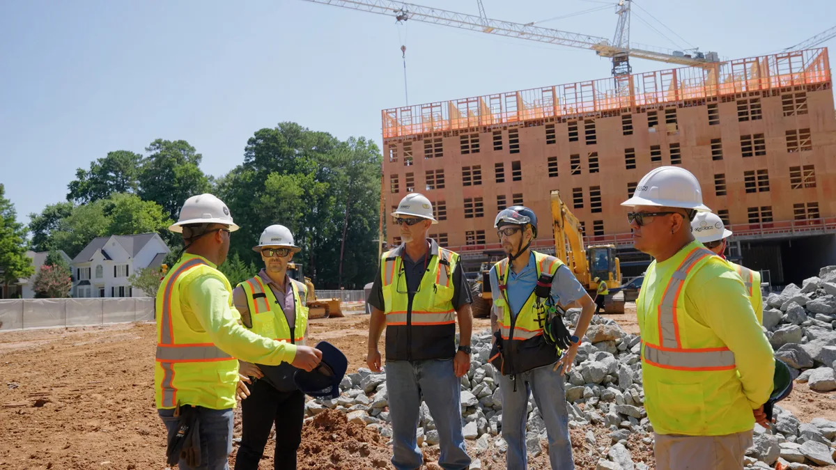 Bobbitt construction crew on-site